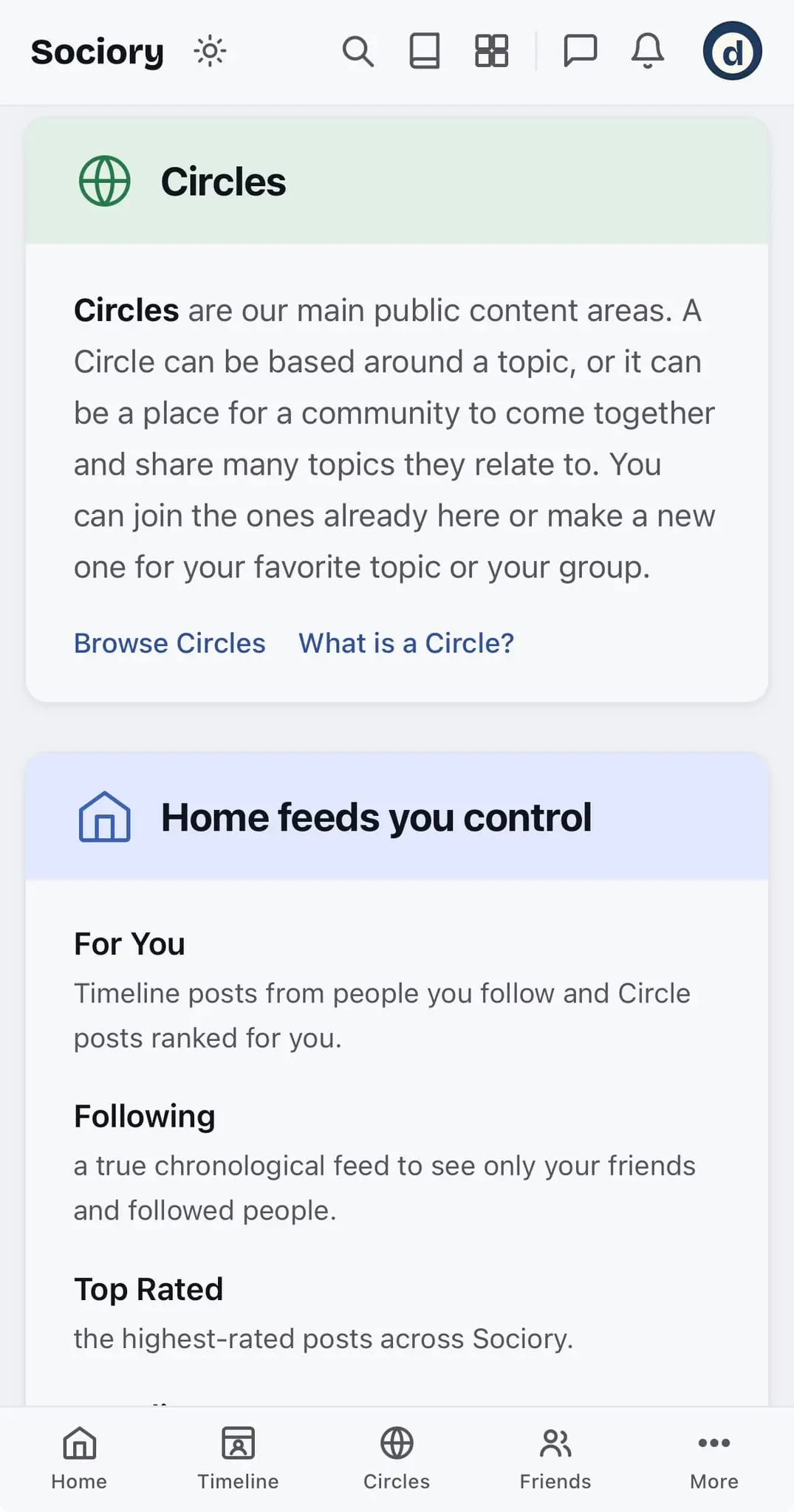 Screenshot 7 of Sociory
