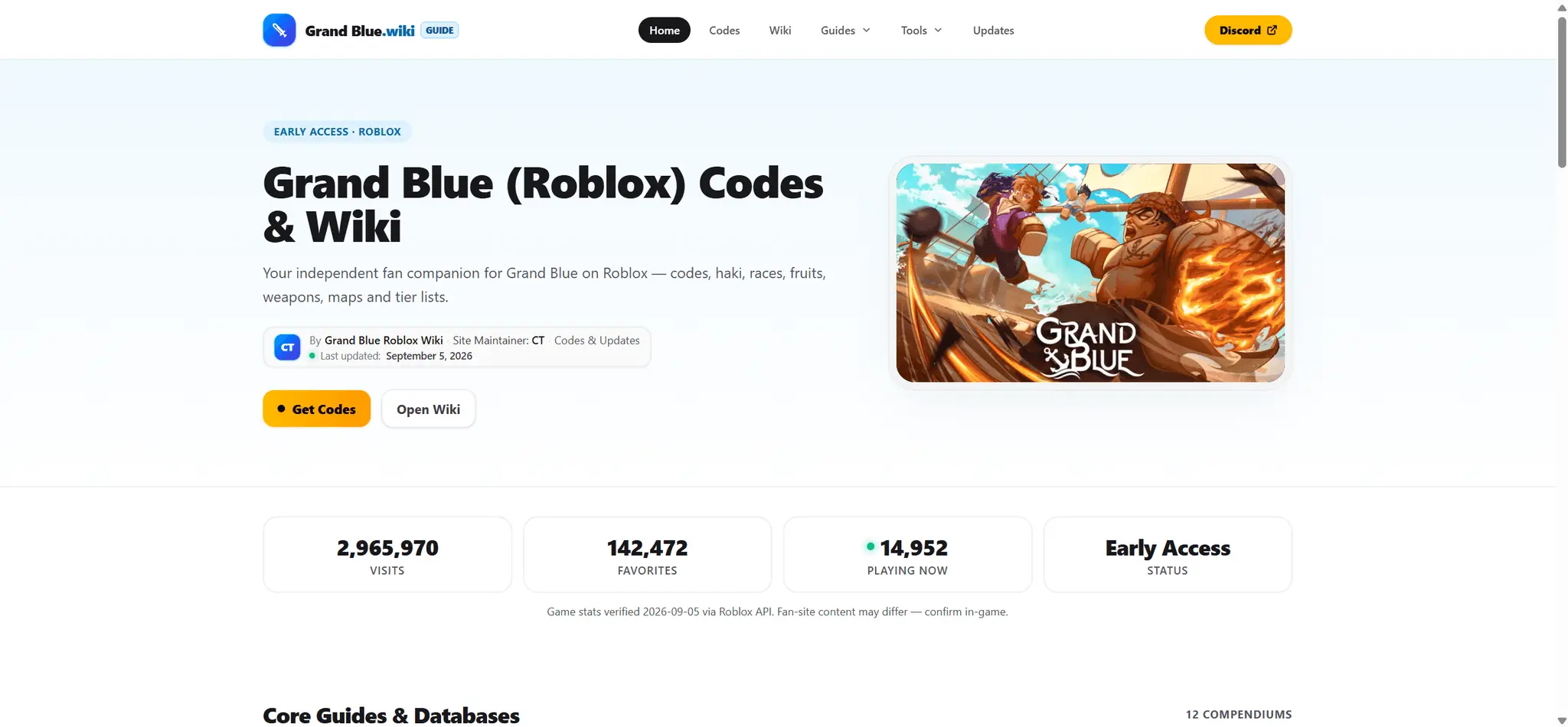 Screenshot 2 of Grand Blue Codes & Wiki