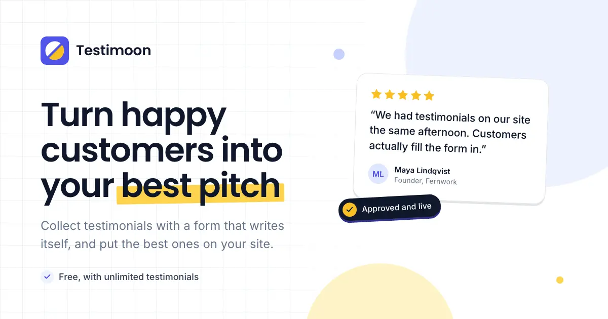 Screenshot 1 of Testimoon