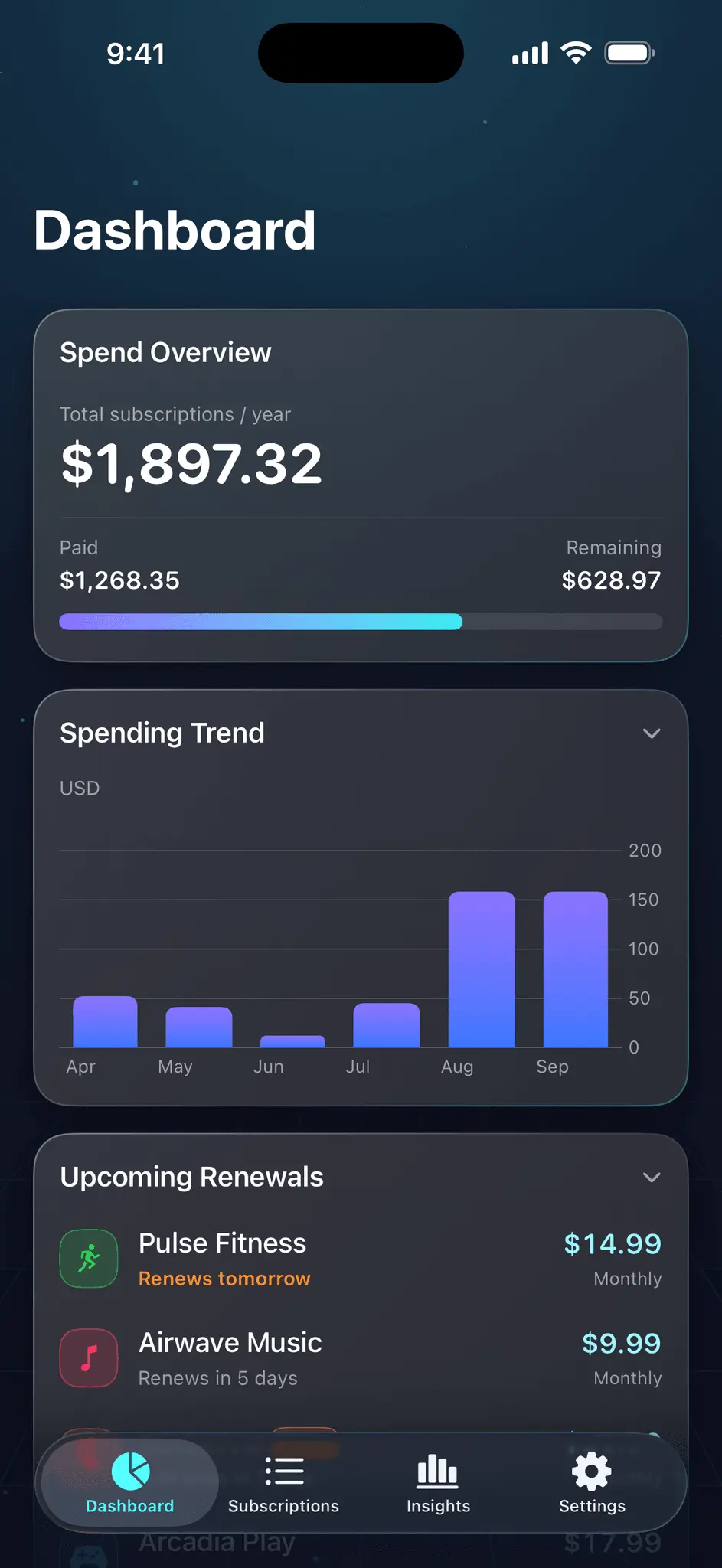 Screenshot 1 of Subvanta