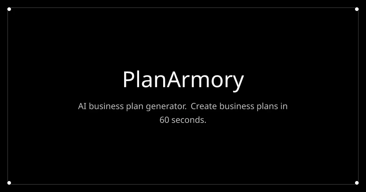 Screenshot 1 of PlanArmory