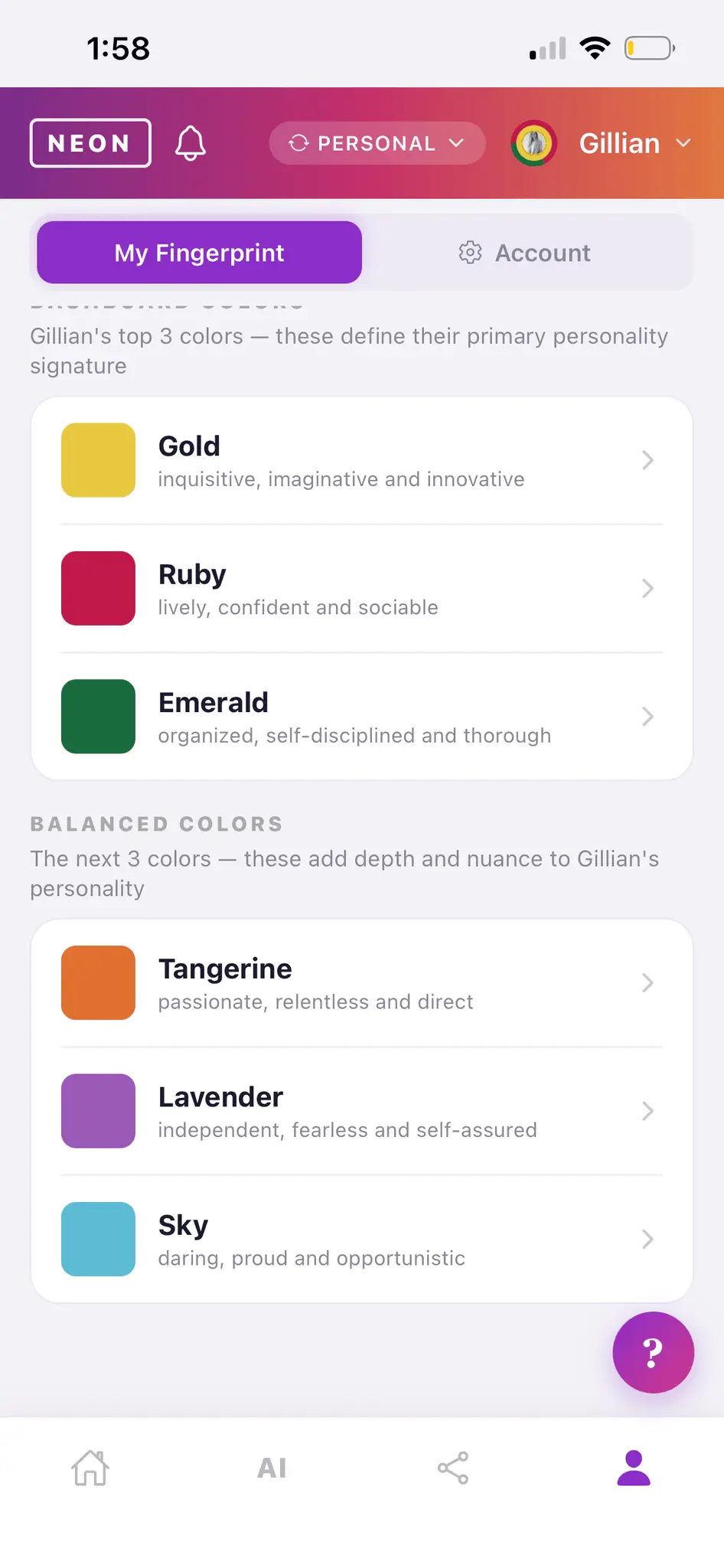 Screenshot 4 of NEON ID