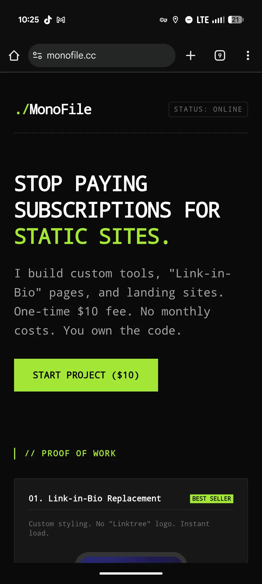 Screenshot 4 of monoFile