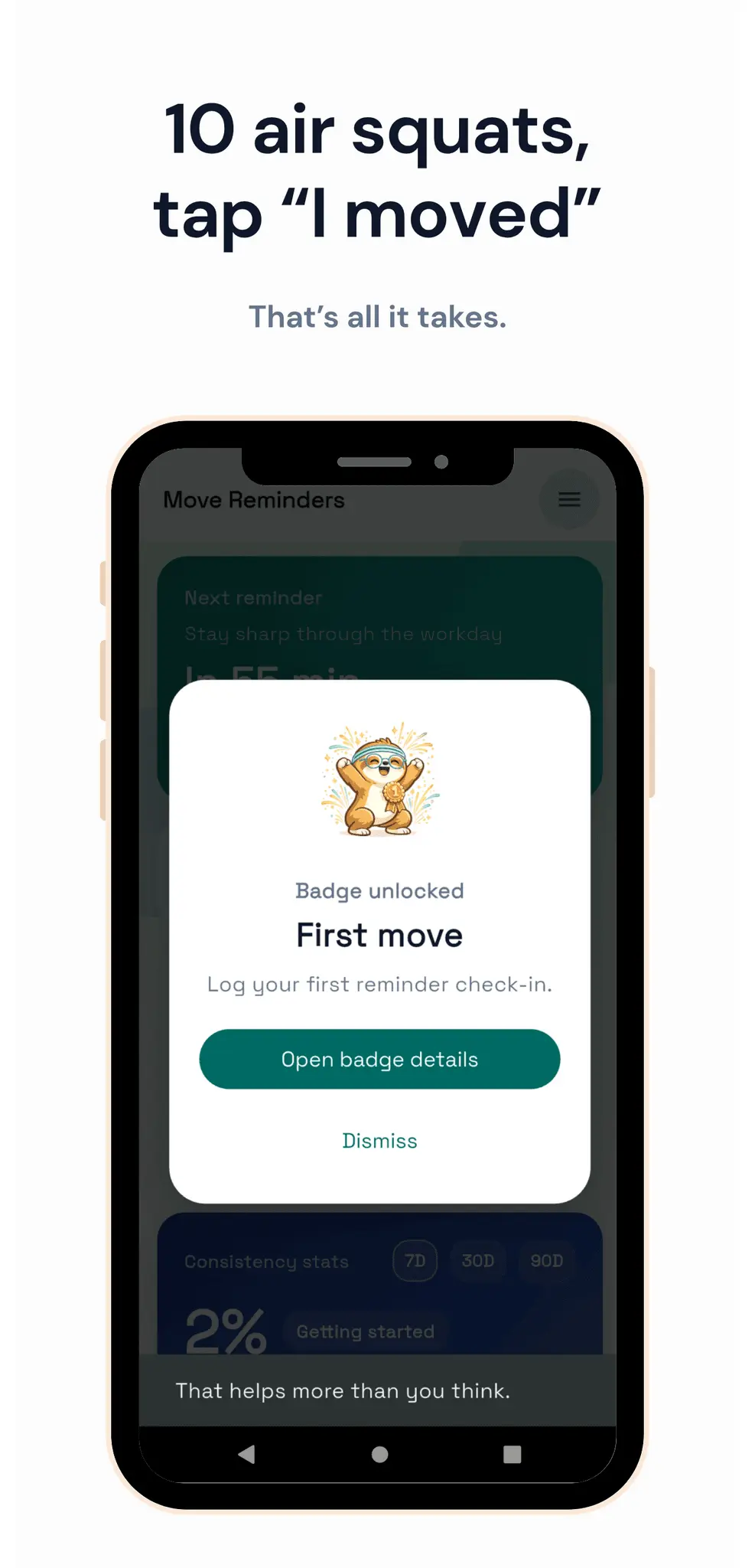 Screenshot 4 of Move Reminders