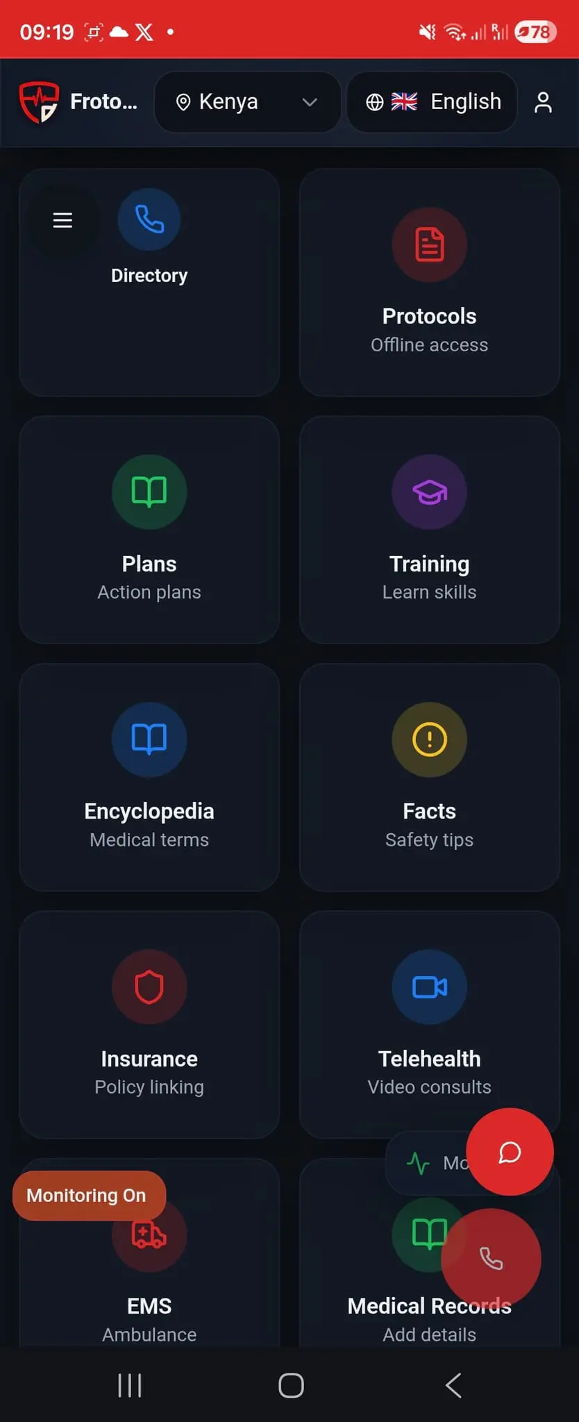 Screenshot 3 of Frotomica - Emergency Response & Safety