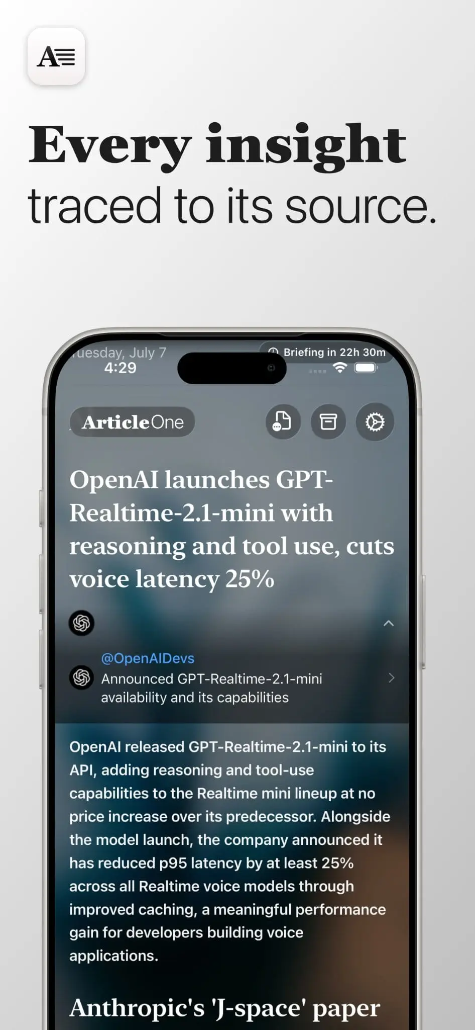Screenshot 2 of ArticleOne