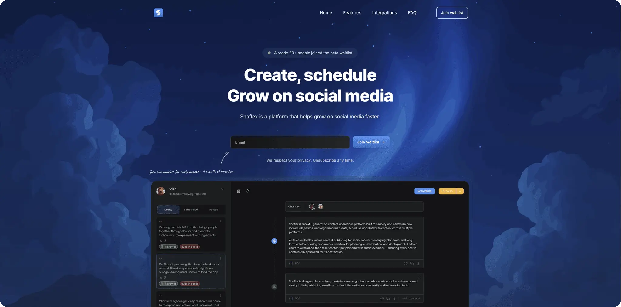 Screenshot 1 of Shaflex
