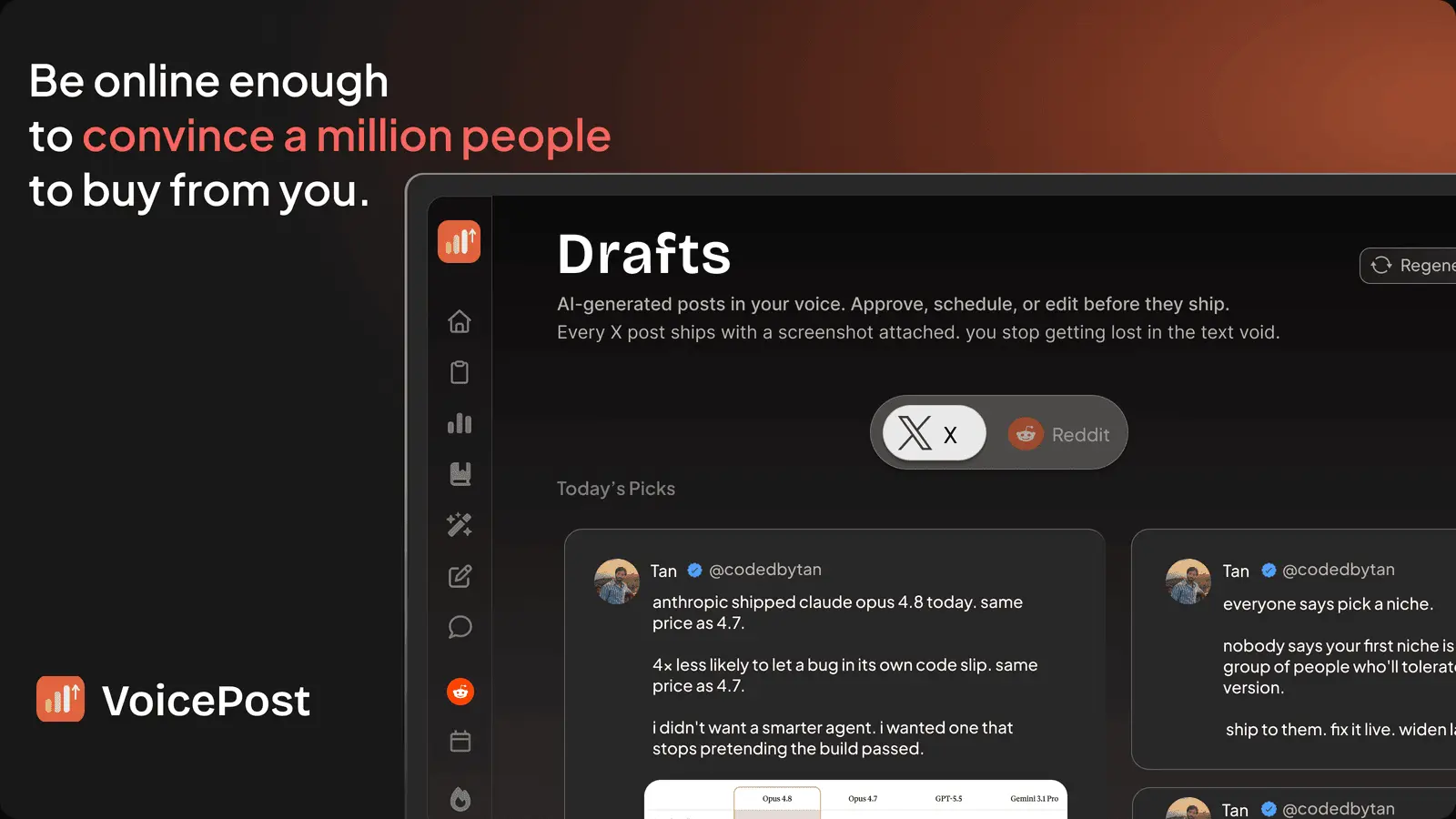 Screenshot 1 of VoicePost