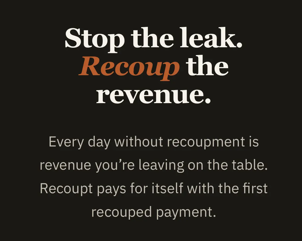 Cover image for Recoupt: the involuntary churn tool I wish I’d had when I was running a SaaS