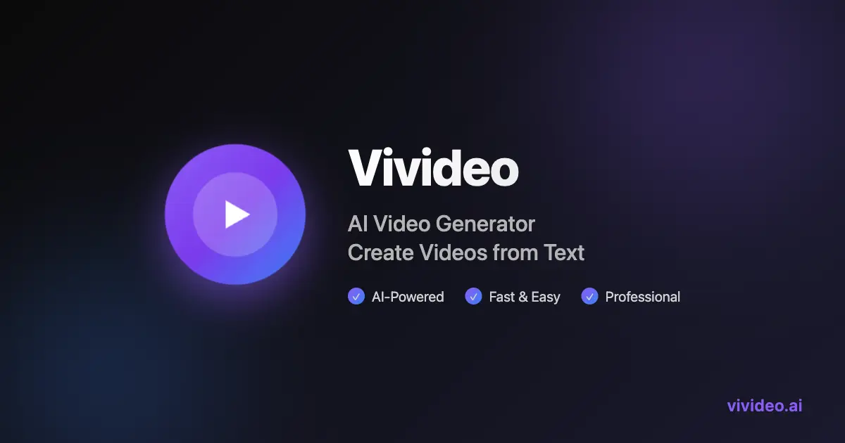 Screenshot 1 of Vivideo AI