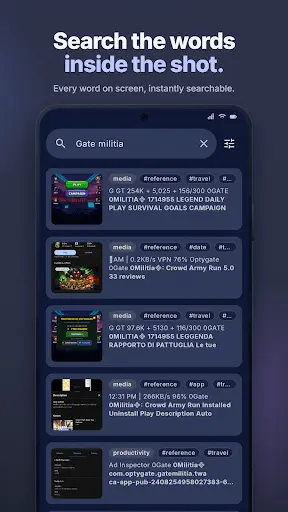Screenshot 1 of ShotFinder: Screenshot Search