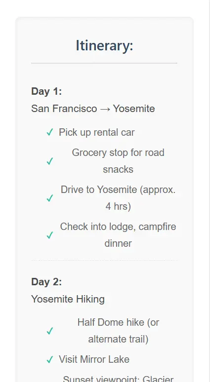 Screenshot 5 of Travel checklist PDF Generator