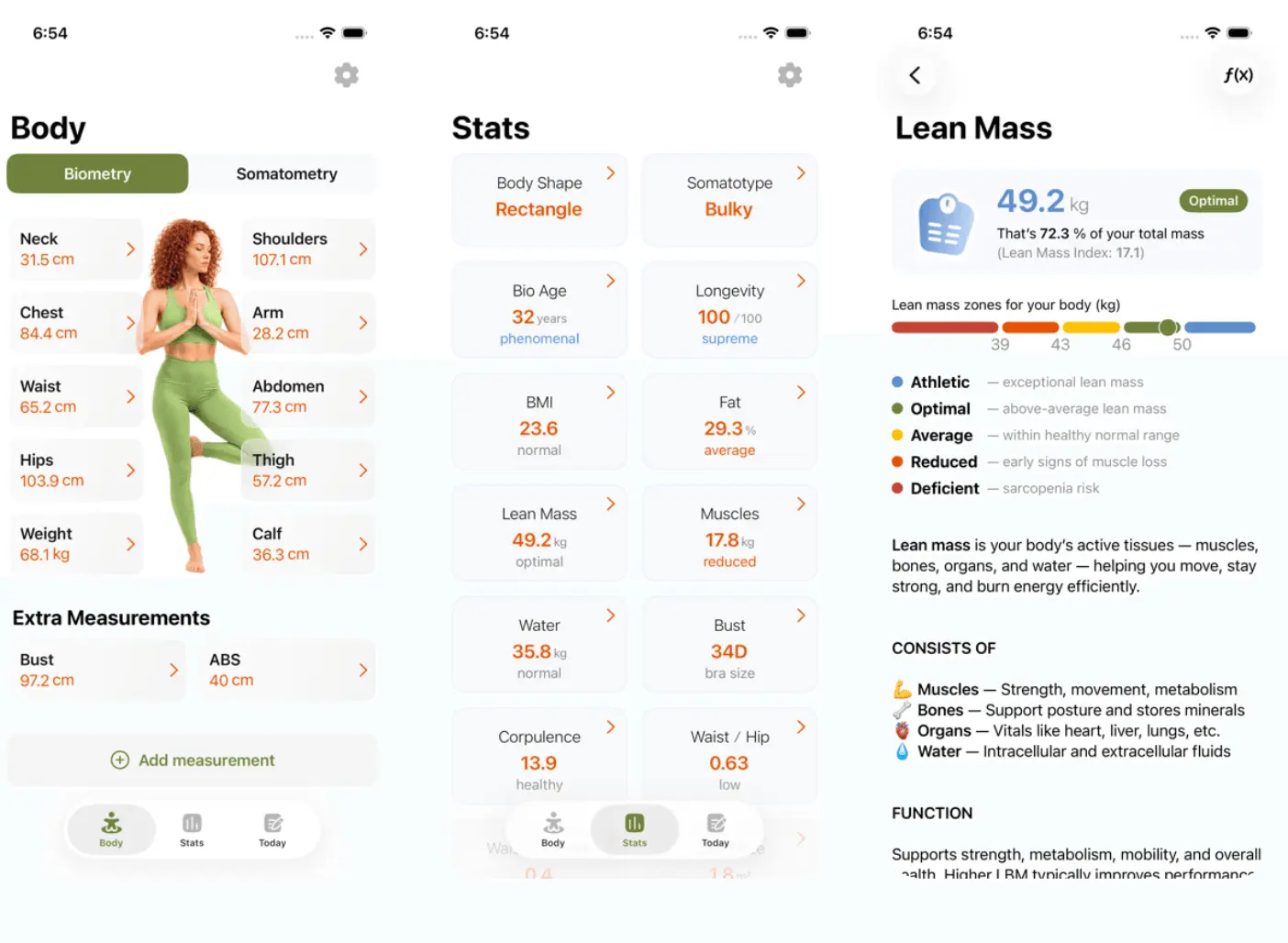 Screenshot 1 of Body Size - Track & Measure