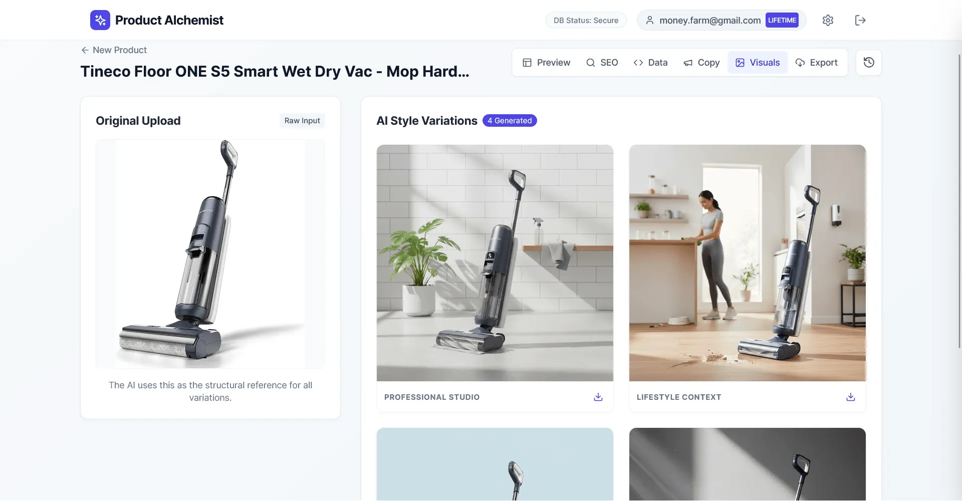 Screenshot 2 of Product Alchemist