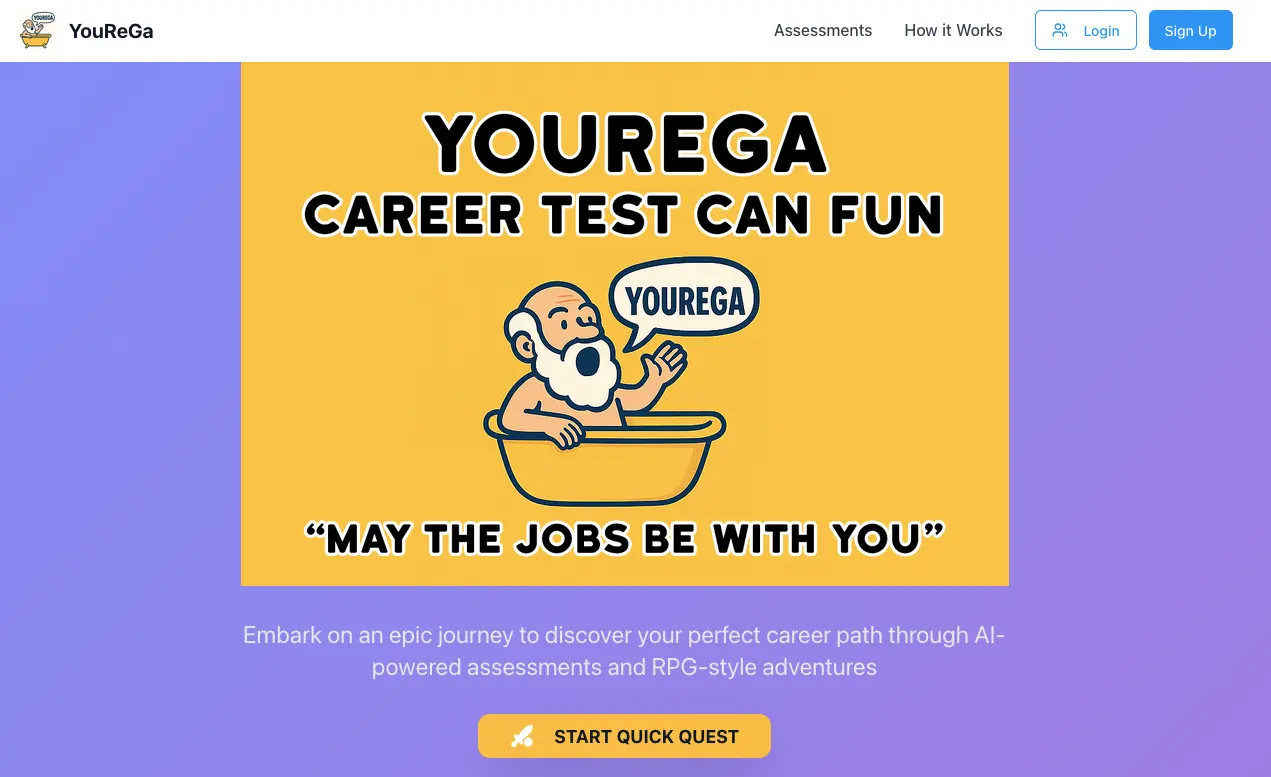 Screenshot 3 of YouReGa - Fun Career Test RPG