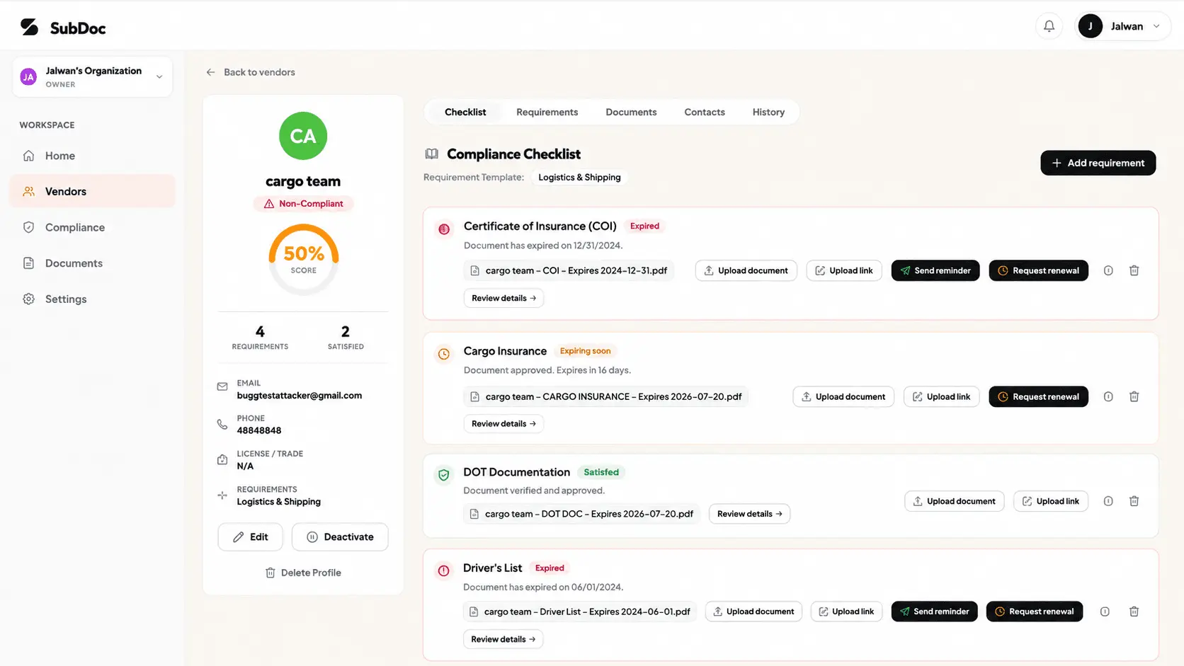 Screenshot 3 of SubDoc