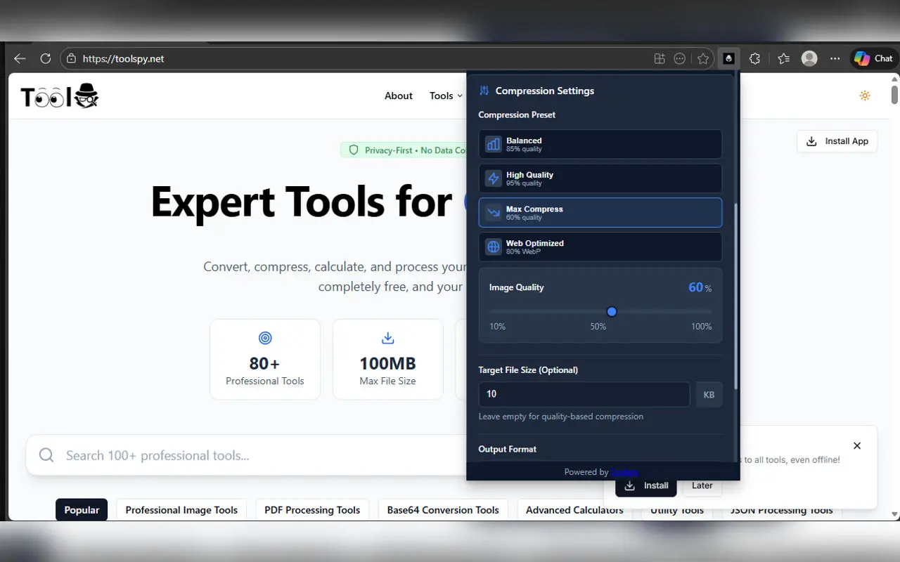 Screenshot 2 of Toolspy