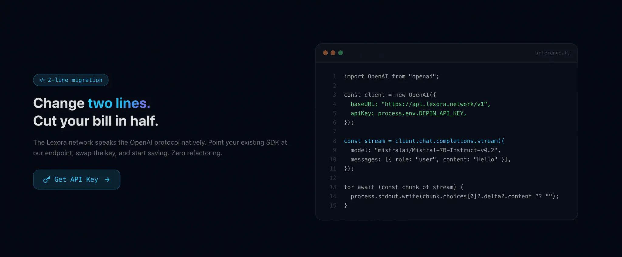 Screenshot 4 of Lexora Network