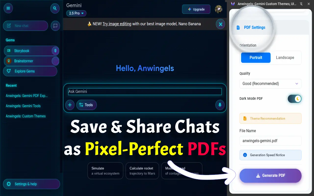 Screenshot 5 of Anwingels: Premium Themes, Live Editor