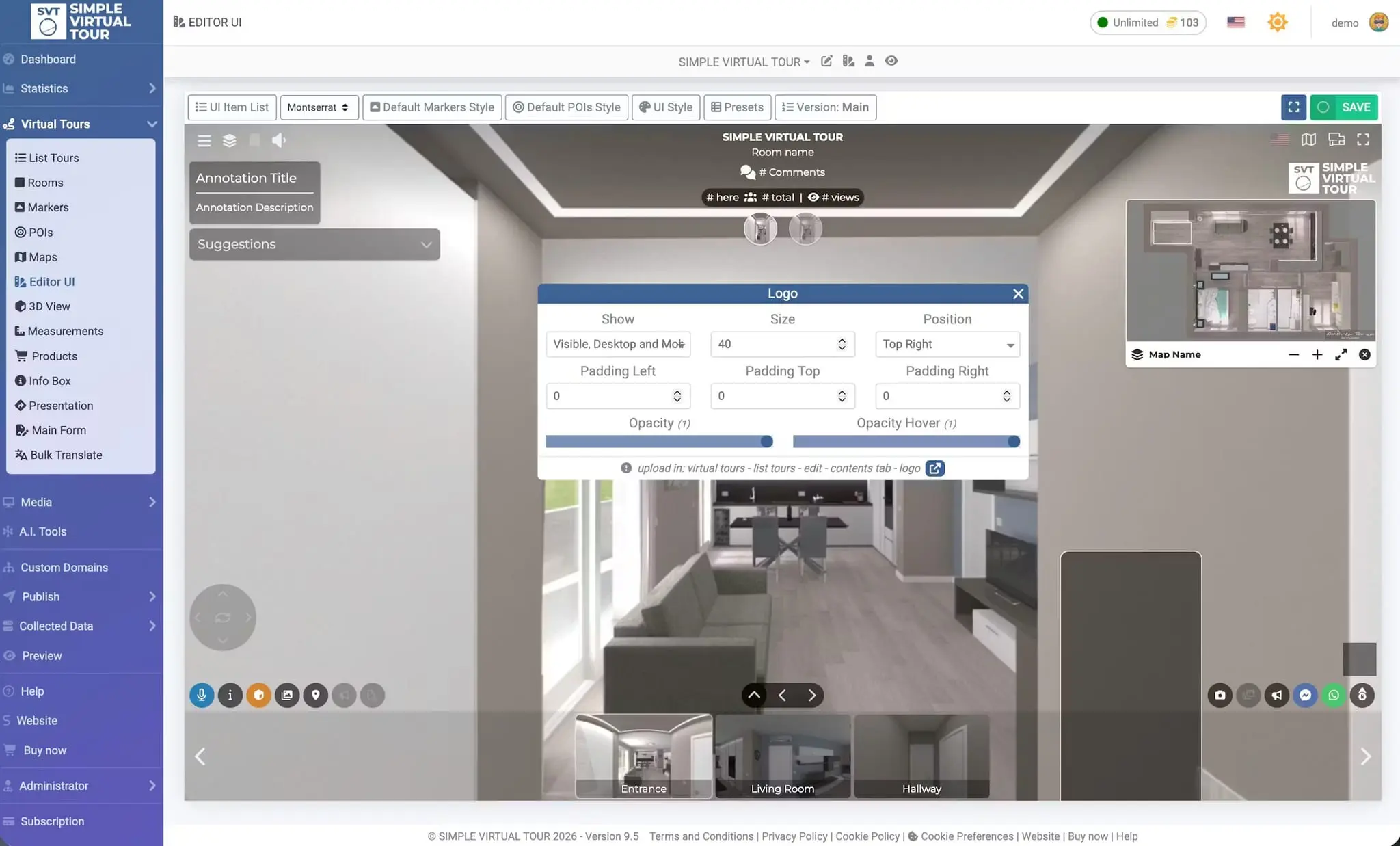 Screenshot 6 of Simple Virtual Tour