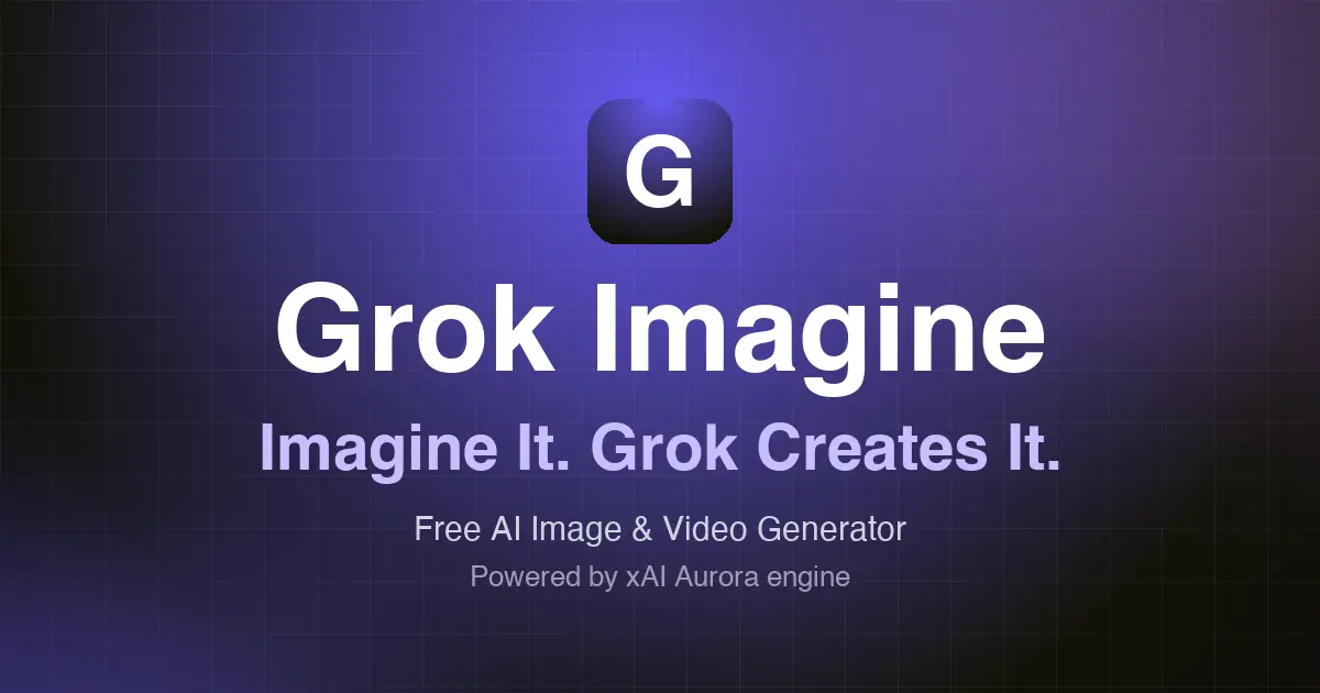 Screenshot 1 of Grok Imagine
