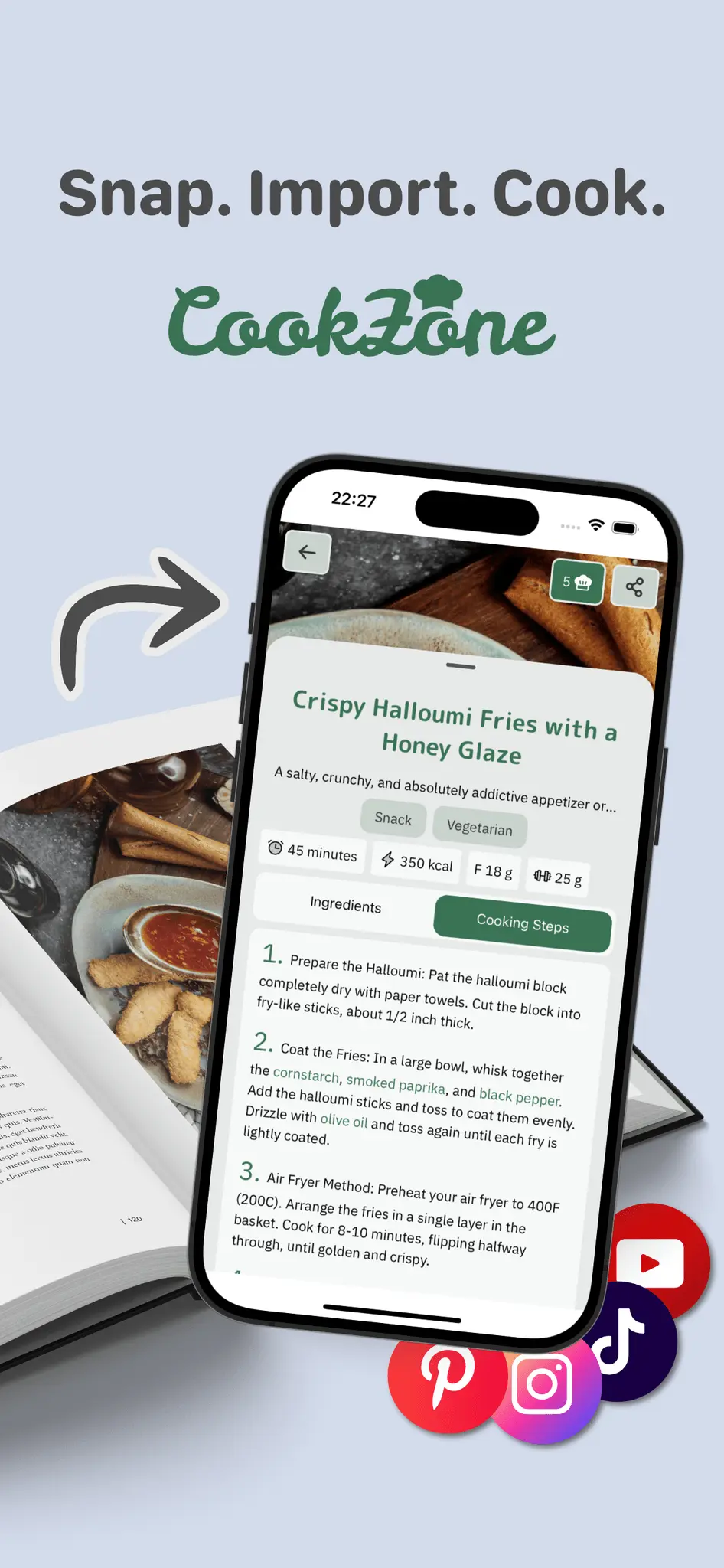 Screenshot 5 of CookZone Recipe Manager
