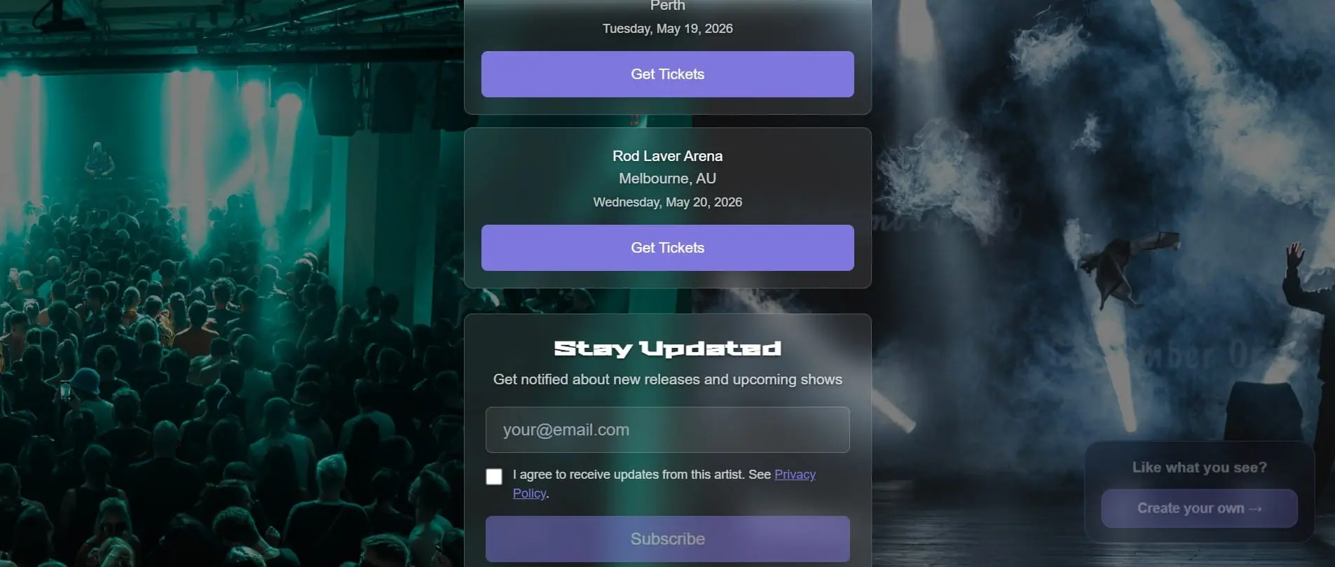Screenshot 9 of Gigpage