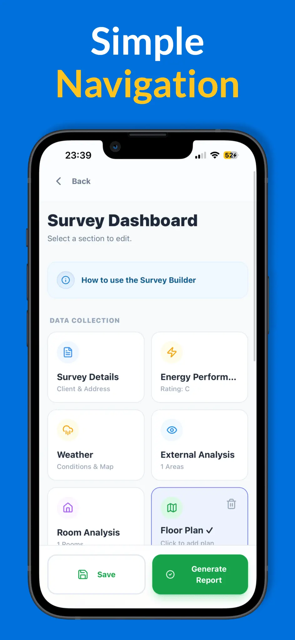 Screenshot 1 of PropertySurvey Pro
