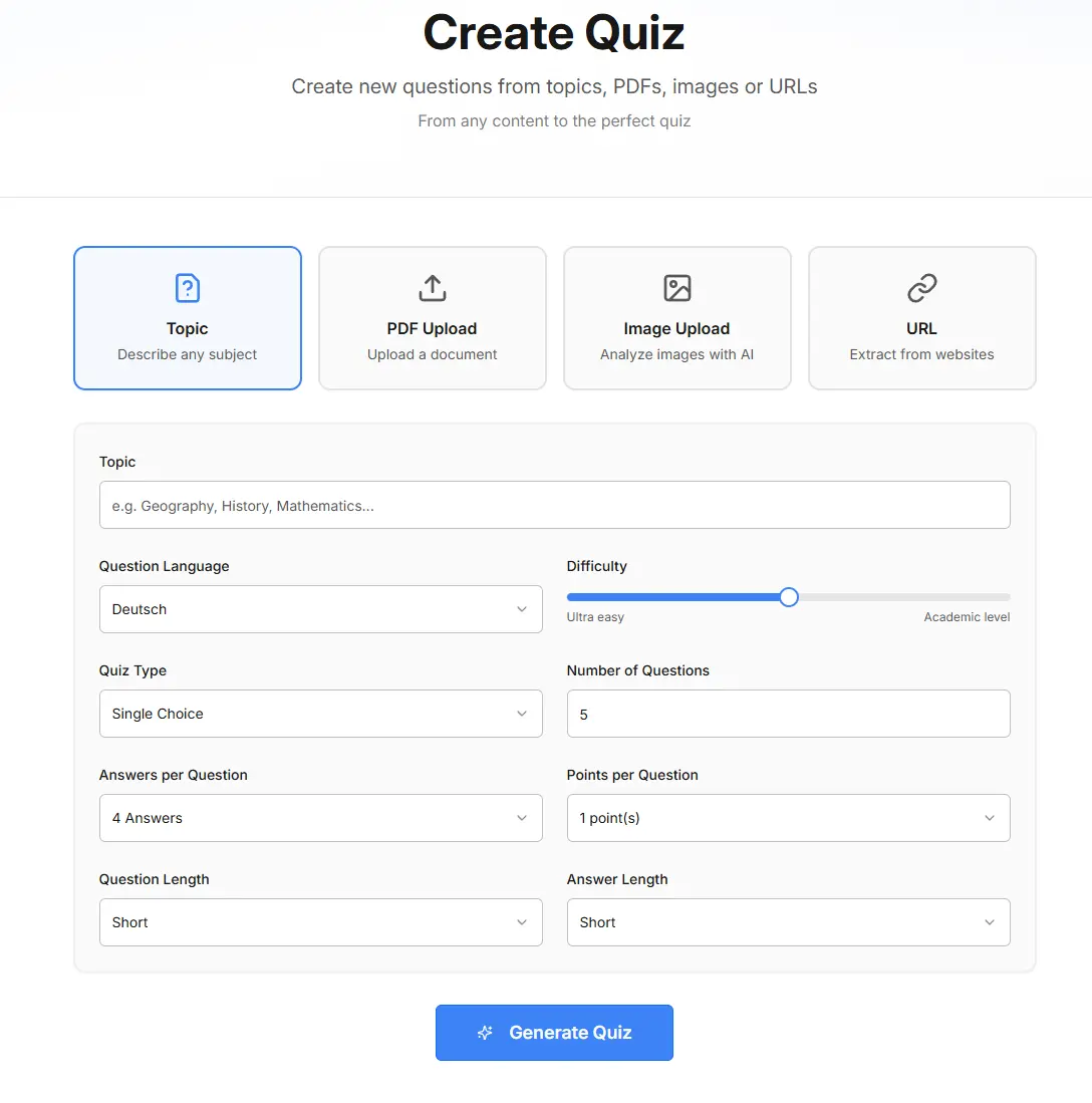 Screenshot 2 of Tekadio - AI Test-Generator