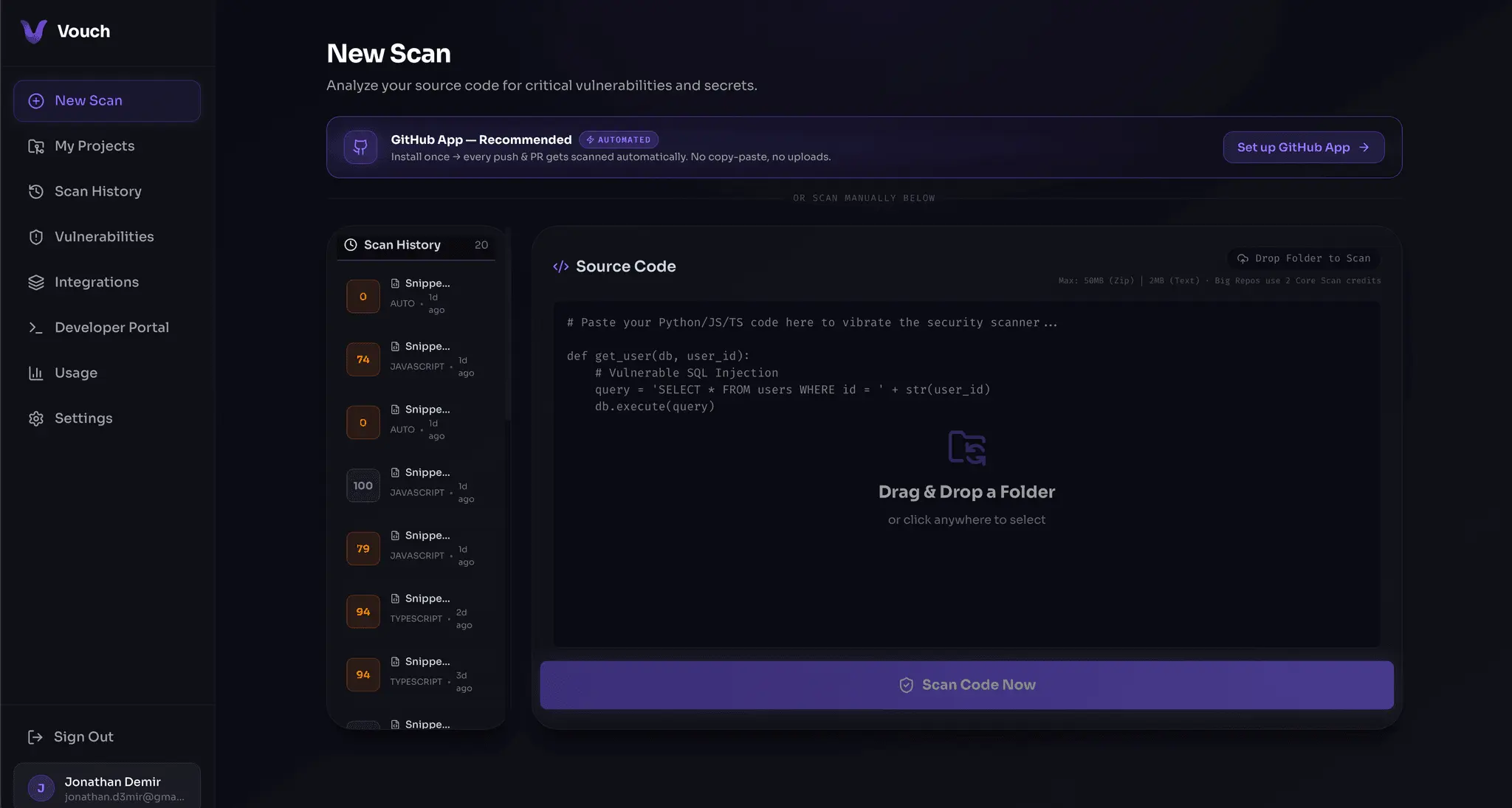 Screenshot 2 of Vouch-secure
