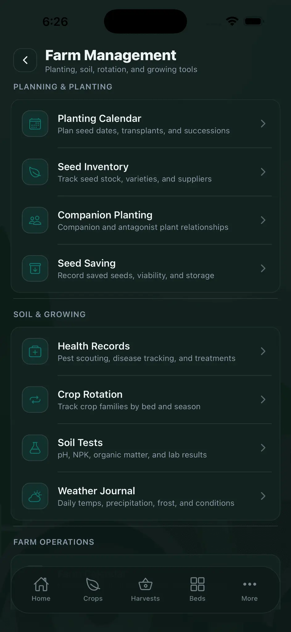 Screenshot 4 of CropsBook