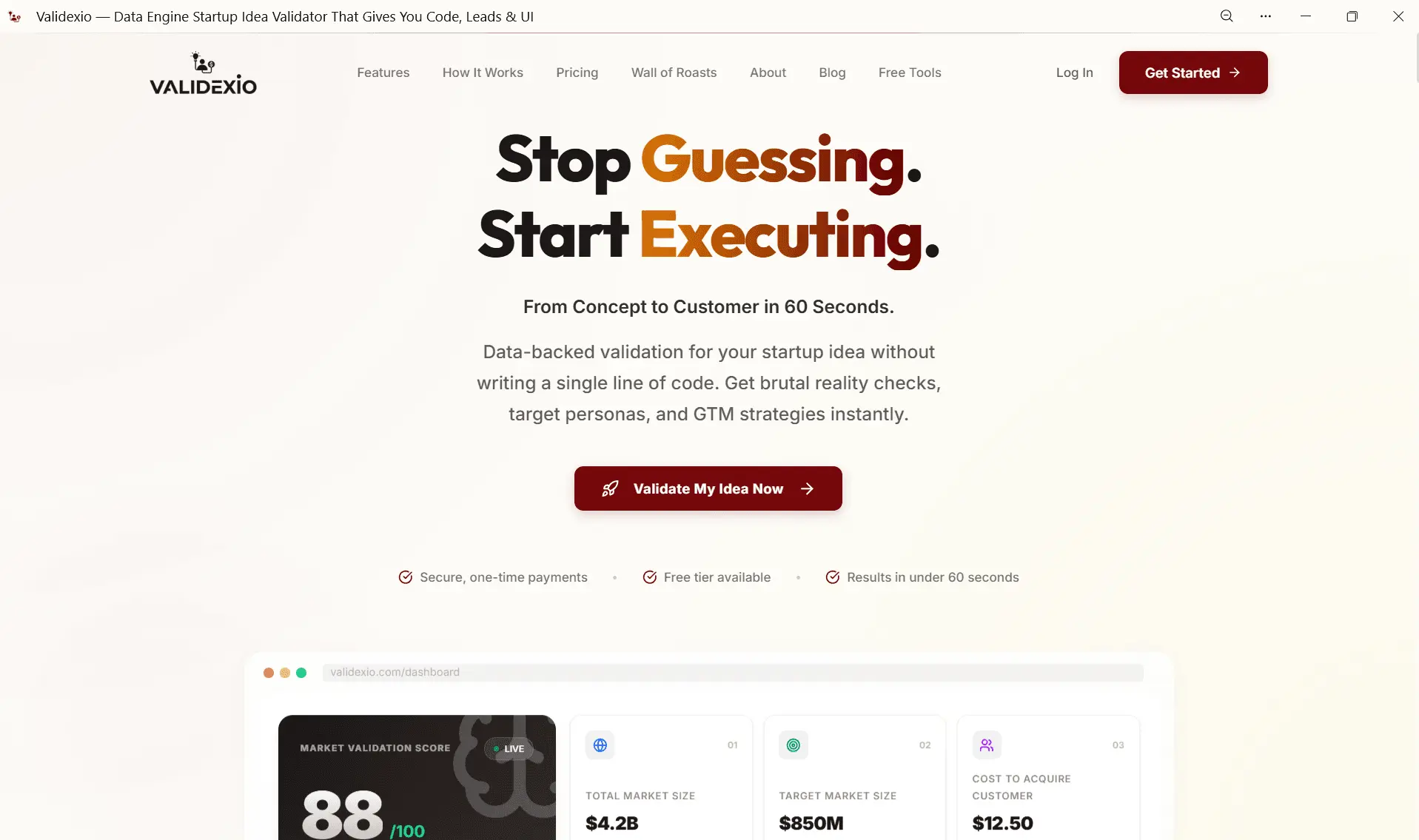 Screenshot 1 of Validexio