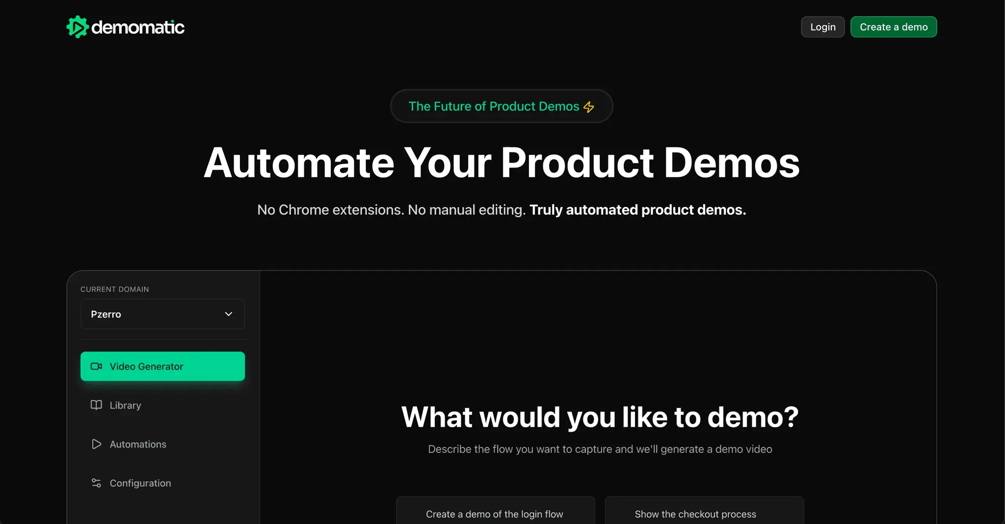 Screenshot 1 of Demomatic