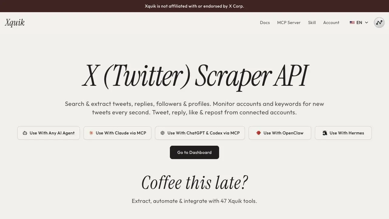 Screenshot 2 of Xquik