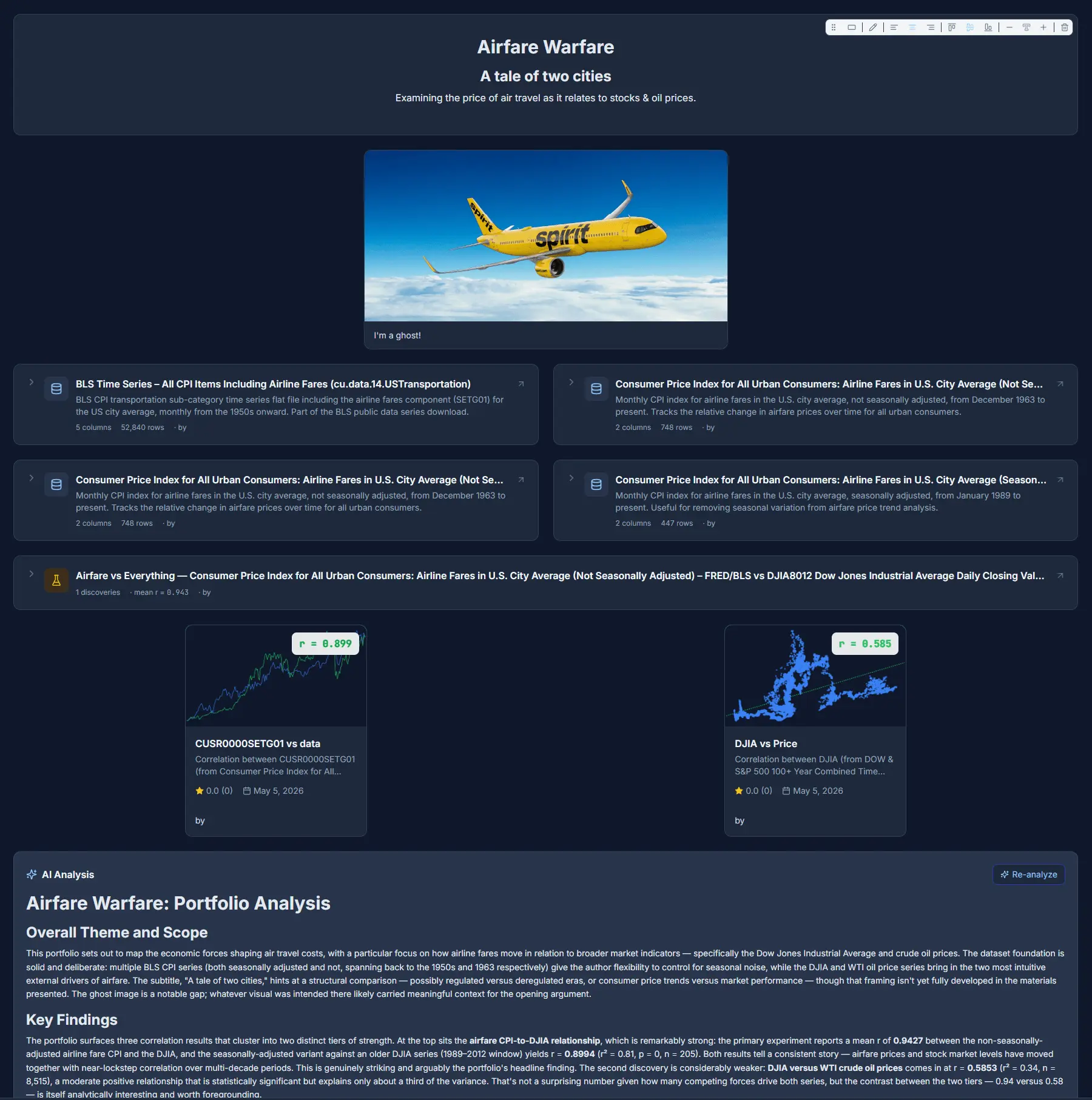 Screenshot 3 of Correlation Studio