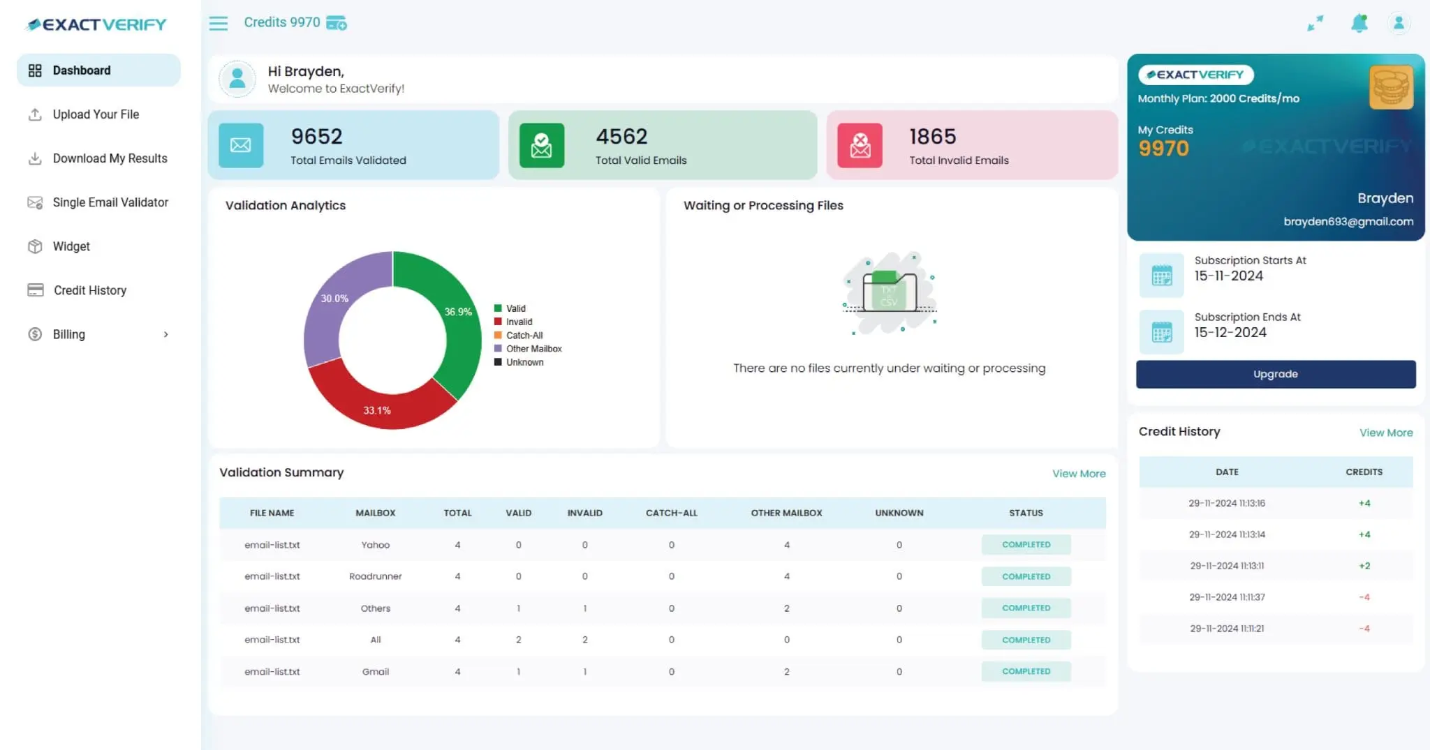 Screenshot 3 of ExactVerify