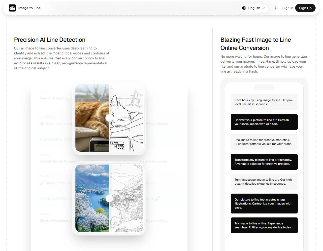 Screenshot 1 of AI Image to Line Converter