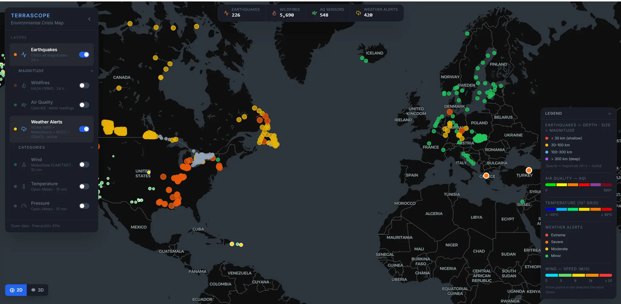 Screenshot 1 of Terrascope 