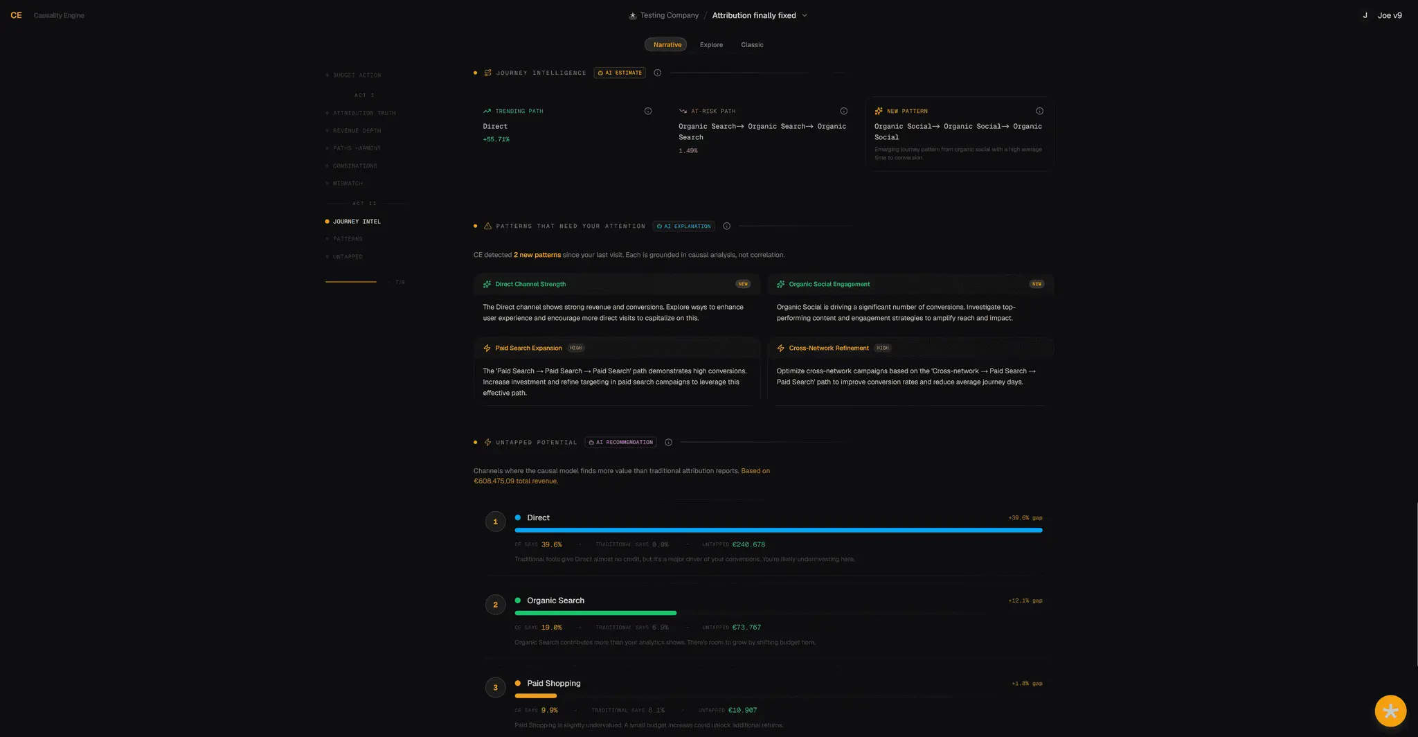 Screenshot 2 of Causality Engine