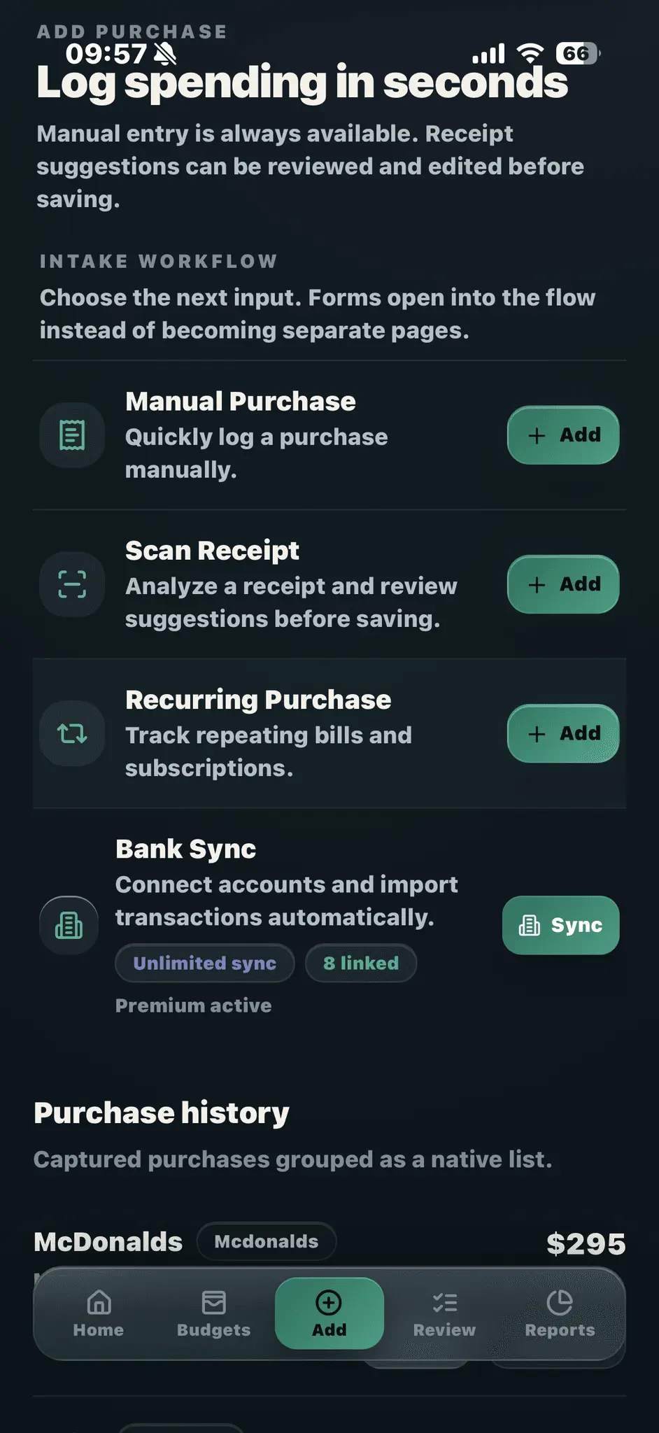 Screenshot 4 of SpendFence