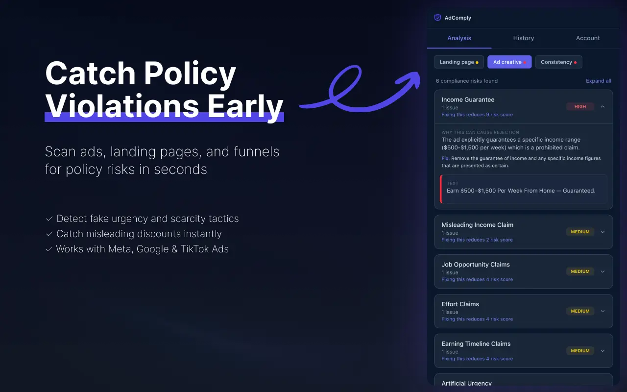 Screenshot 3 of AdComply