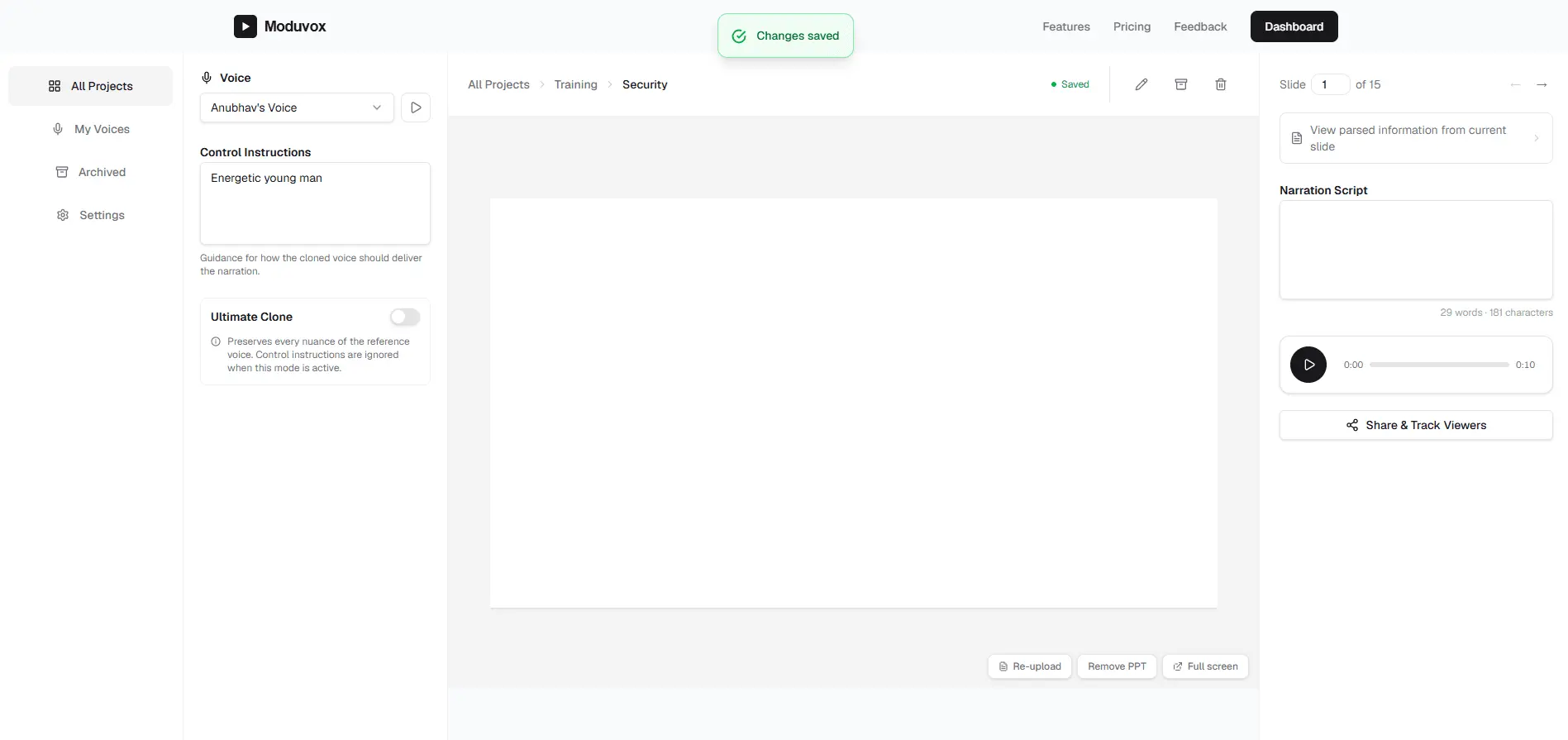 Screenshot 4 of Moduvox