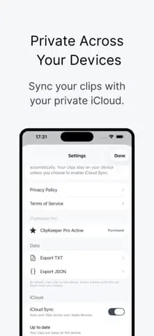 Screenshot 1 of ClipKeeper: My Clipboard Vault