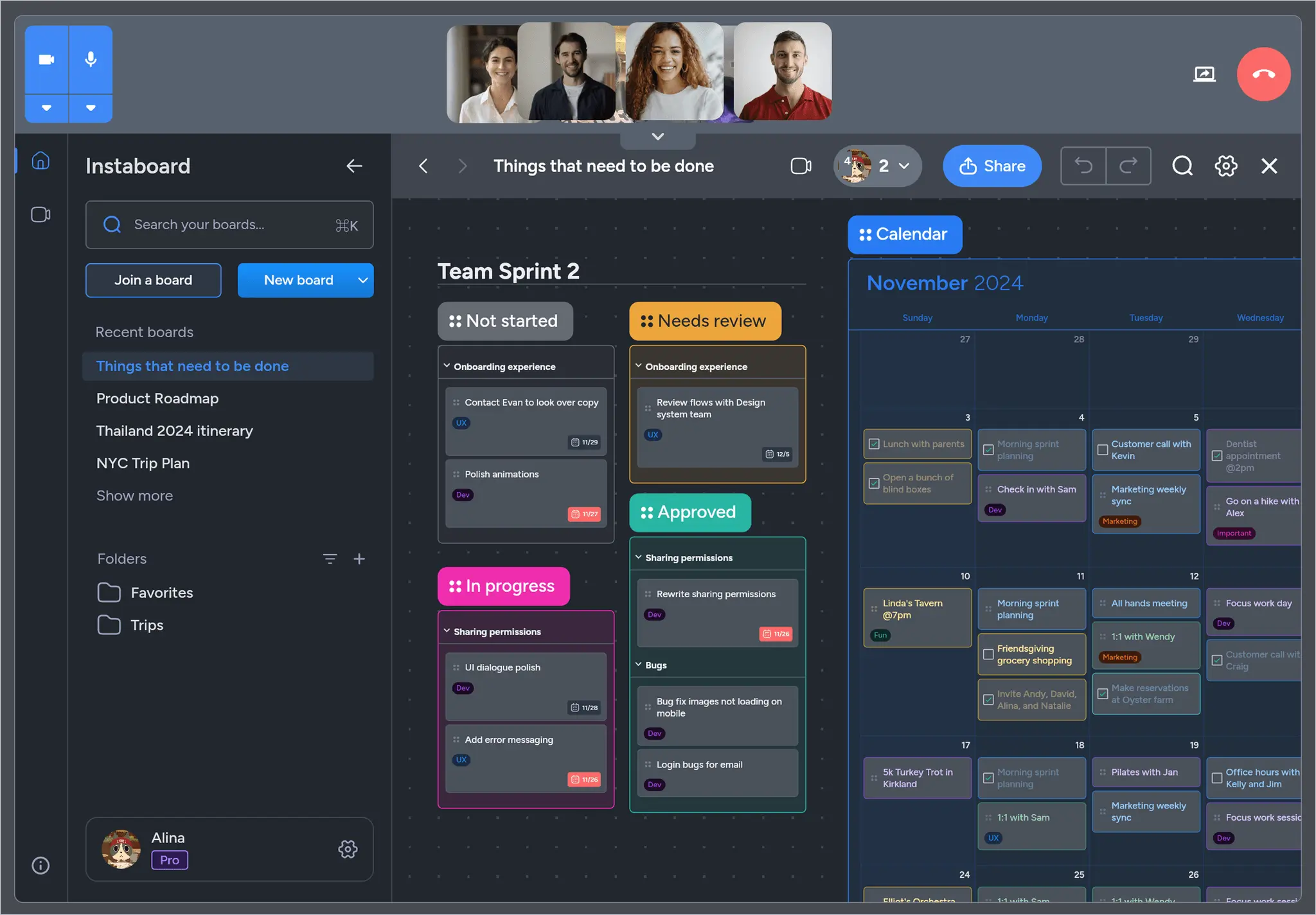 Screenshot 1 of Instaboard