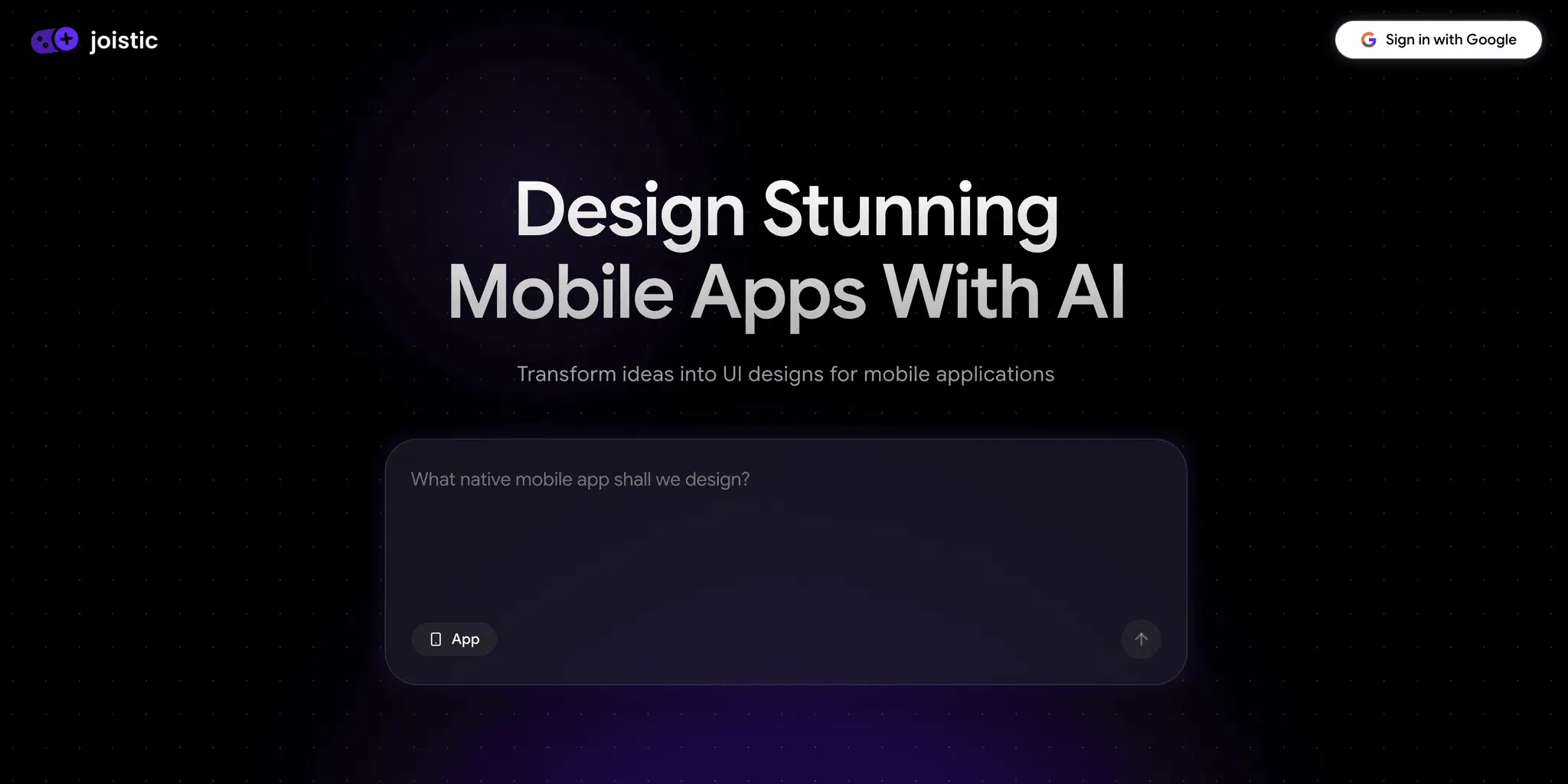 Screenshot 1 of Joistic AI