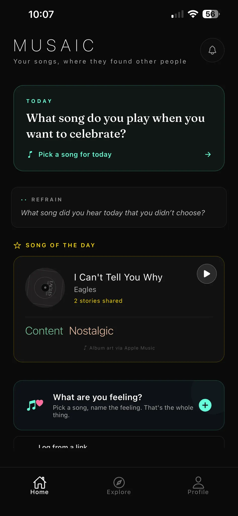 Screenshot 2 of Musaic - musical connections