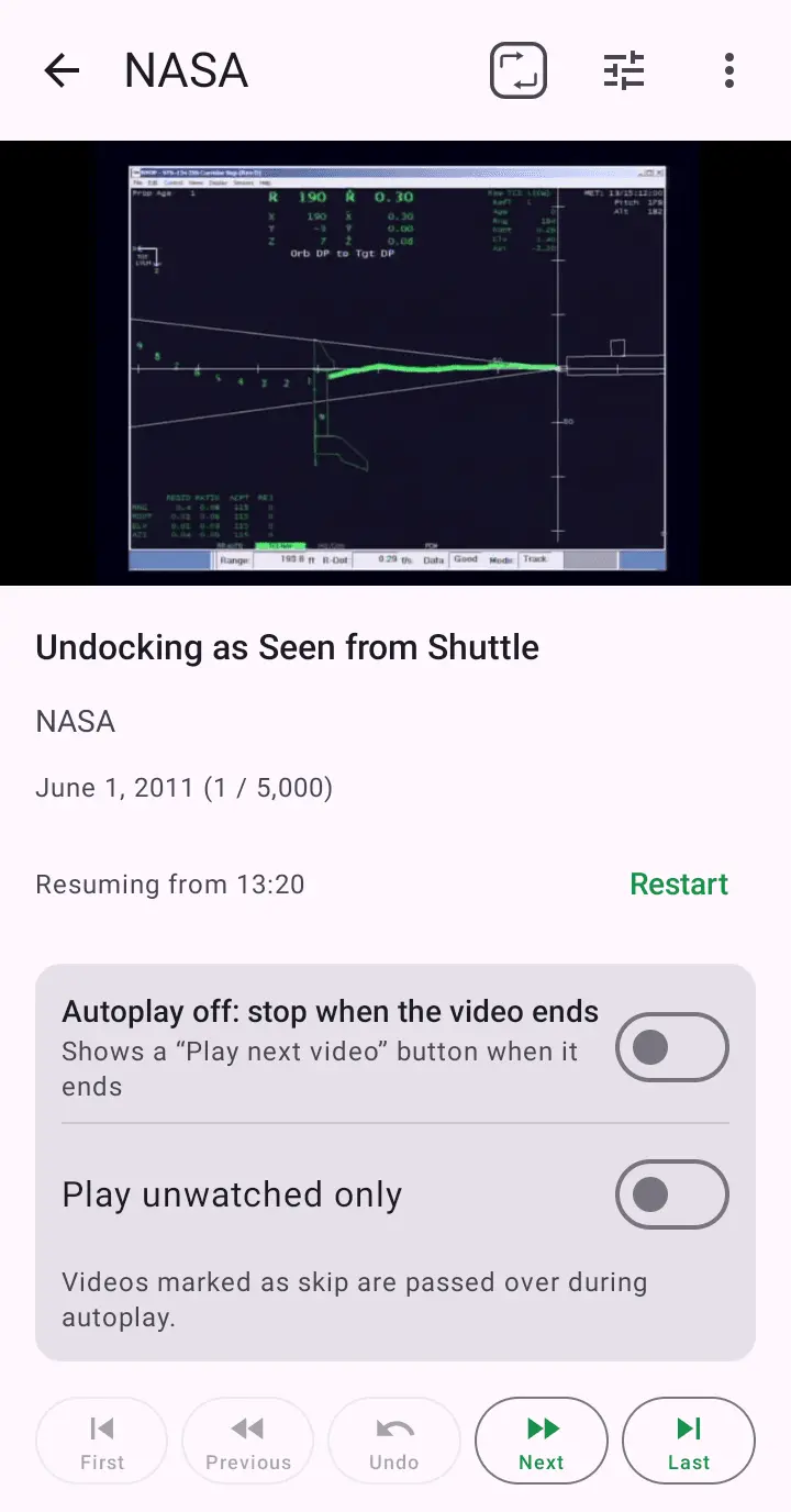 Screenshot 2 of Channel Timeline Viewer