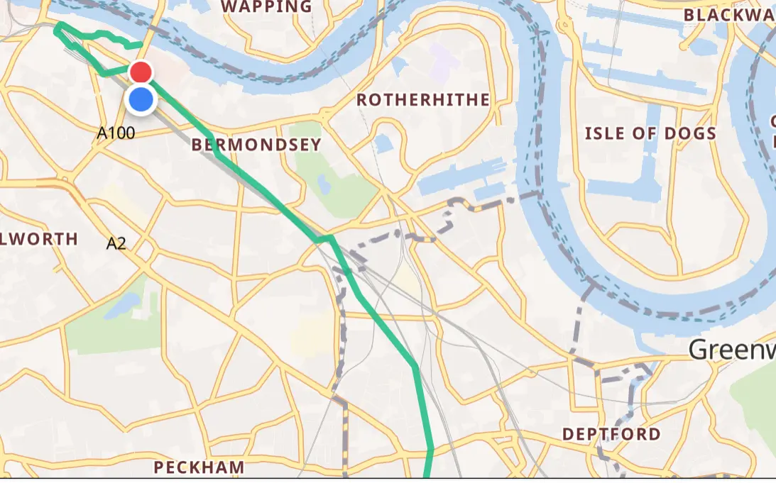 Screenshot 1 of TrackMyGeo