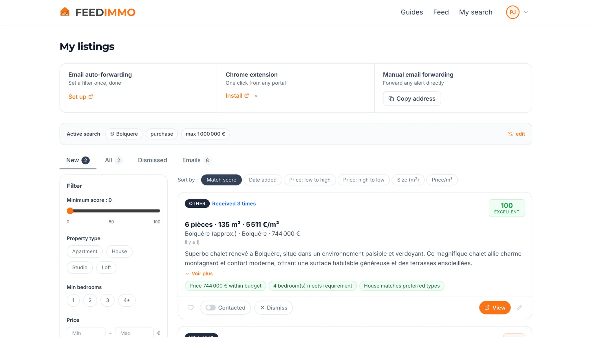 Screenshot 3 of Feed Immo