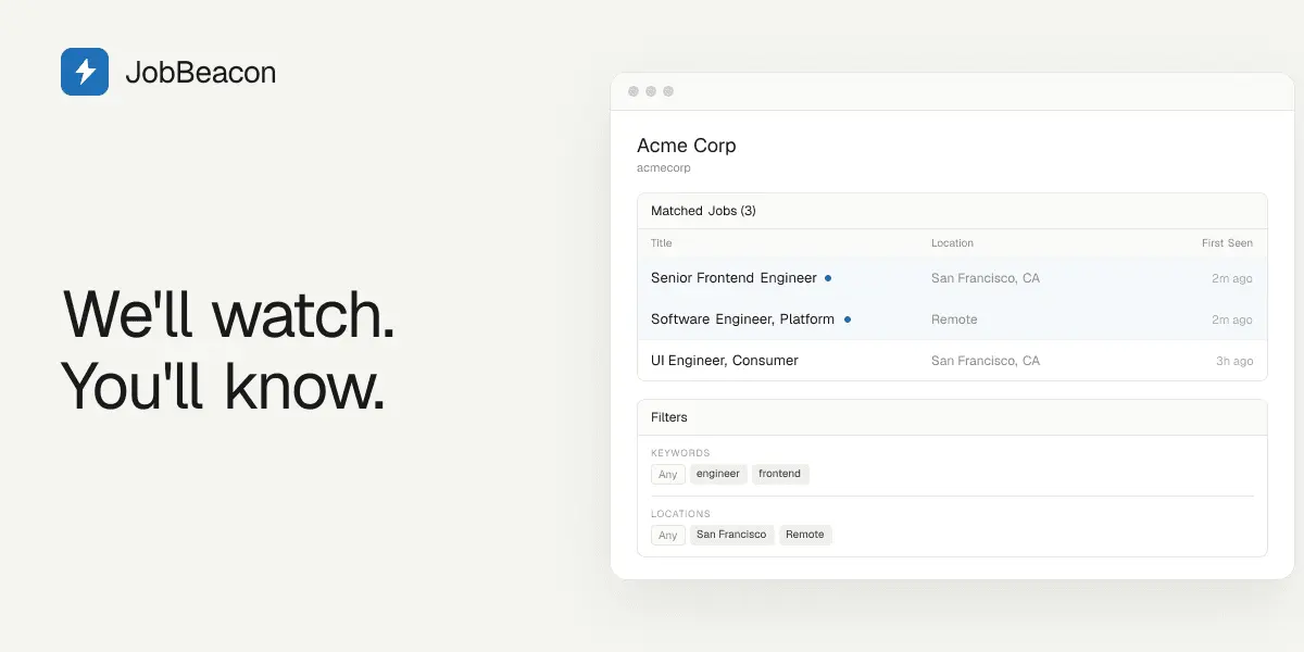 Screenshot 2 of JobBeacon